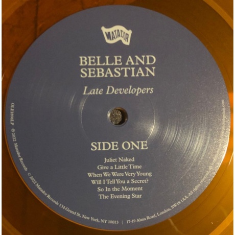 Belle &amp; Sebastian - Late Developers (Orange) (191401189606) виниловая пластинка - фото 6