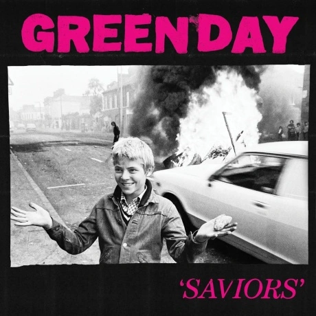 Green Day - Saviors (Pink/Black Marbled) (93624866183) виниловая...