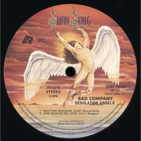 Bad Company - Desolation Angels (Analogue) (0753088755873) - фото 5