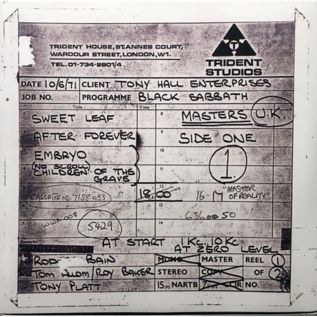 Black Sabbath - Master Of Reality - deluxe (0081227949112) - фото 9