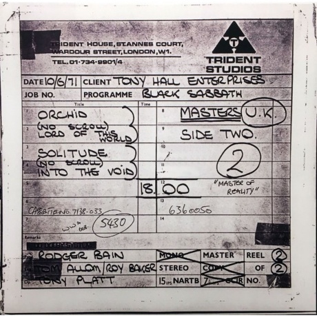 Black Sabbath - Master Of Reality - deluxe (0081227949112) - фото 10