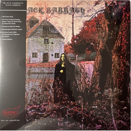 Black Sabbath - Black Sabbath (Analogue) (0081227814434) - фото 1