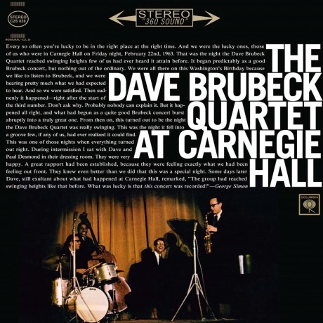 Dave Brubeck - At Carnegie Hall (Analogue) (4260019714299) винил...
