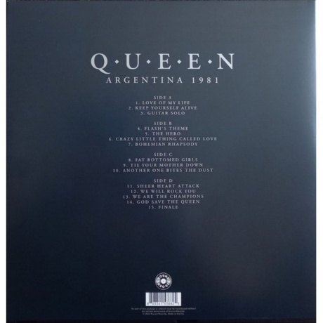 Queen - Argentina 1981 Vol.2 (0803341538825) виниловая пластинка - фото 7