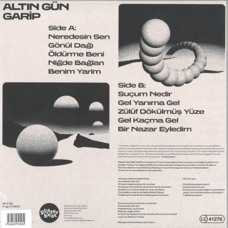 Altin Gun - Garip (4030433618219) виниловая пластинка - фото 2