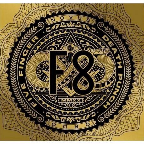Five Finger Death Punch - F8 (Gold) (0849320060314) виниловая пластинка - фото 2
