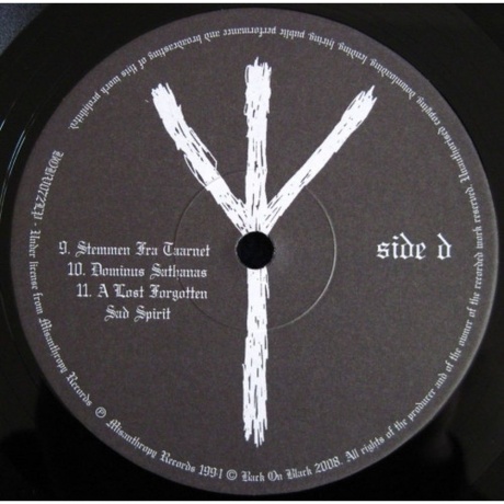 Burzum - Burzum / Aske (0803341230002) виниловая пластинка - фото 6