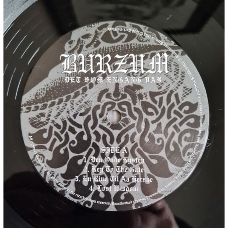 Burzum - Det Somengang Var (0803341230163) виниловая пластинка - фото 2