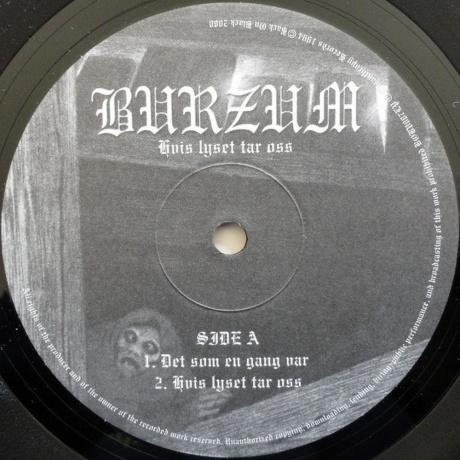 Burzum - Hvis Lyset Tar Oss (0803341230156) виниловая пластинка - фото 4