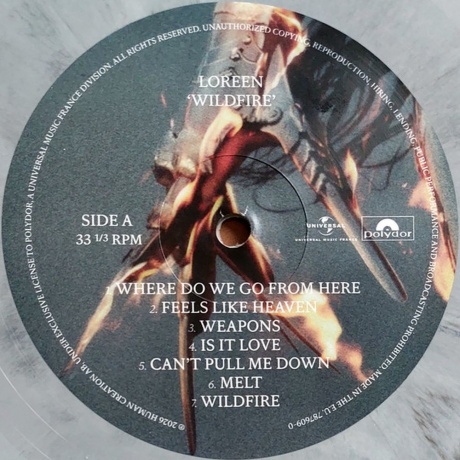 Loreen - Wildfire (Grey Marbled) (0602478760907) виниловая пластинка - фото 4