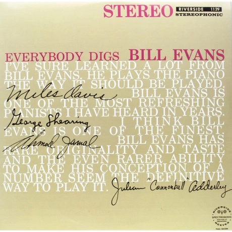 Bill Evans - Everybody Digs (Analogue, Original Jazz Classics) (...