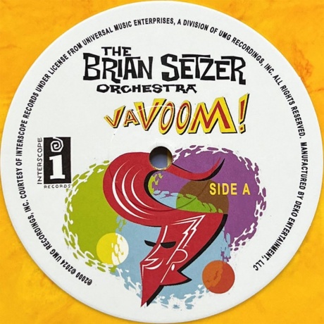 Brian Setzer - Vavoom! (coloured) (0784668898512) - фото 2