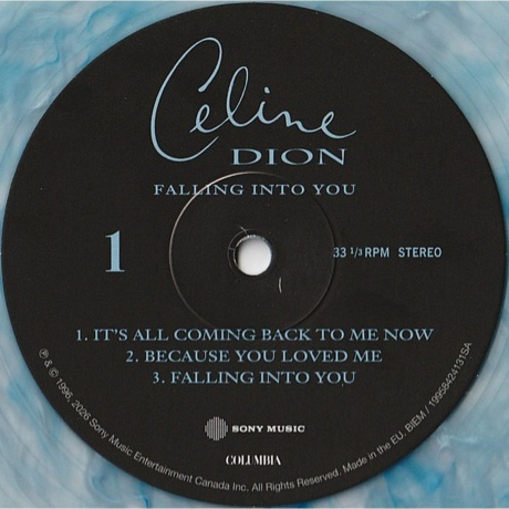 Celine Dion - Falling Into You (coloured) (0199584183411) - фото 4