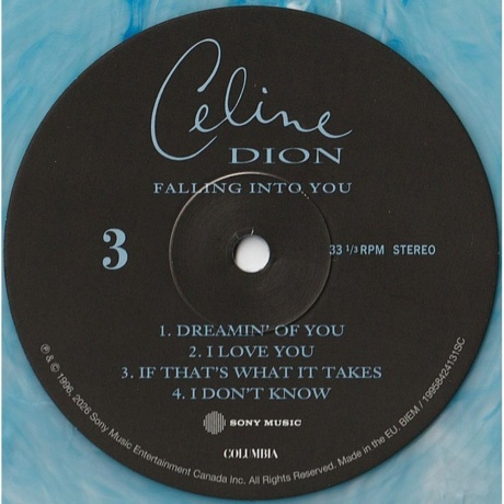 Celine Dion - Falling Into You (coloured) (0199584183411) - фото 6