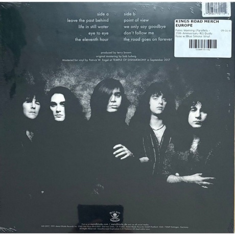 Fates Warning - Parallels (coloured) (0039841701142) - фото 2