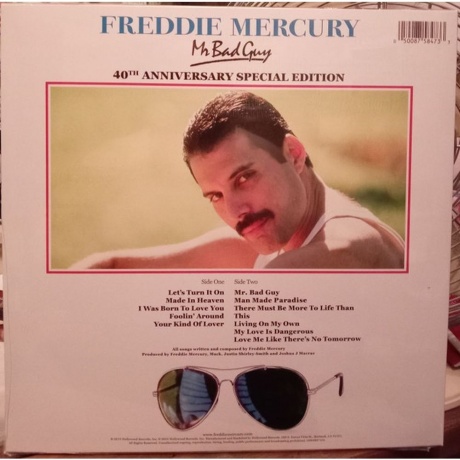 Freddie Mercury - Mr Bad Guy (coloured) (0050087584733) - фото 2