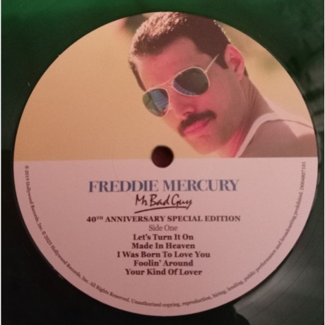 Freddie Mercury - Mr Bad Guy (coloured) (0050087584733) - фото 3