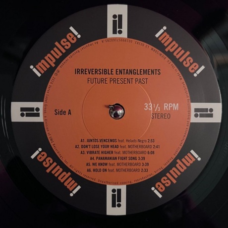 Irreversible Entanglements - Future Present Past (0199957160285) - фото 2