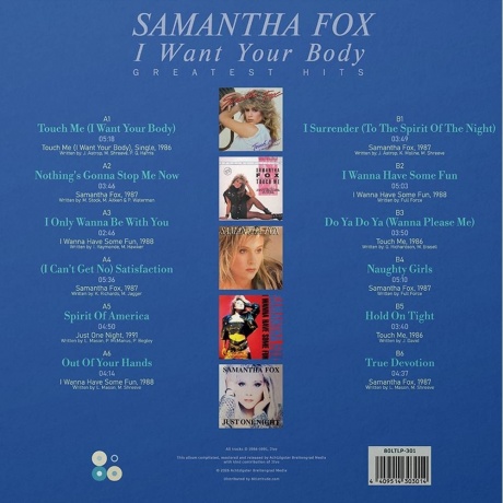 Samantha Fox - I Want Your Body – Greatest Hits (4409514303014) - фото 2