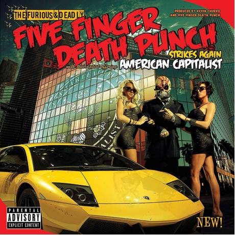 Five Finger Death Punch - American Capitalist (849320032618) - фото 1