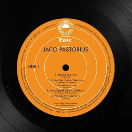 Jaco Pastorius - Jaco Pastorius (8719262041172) - фото 2