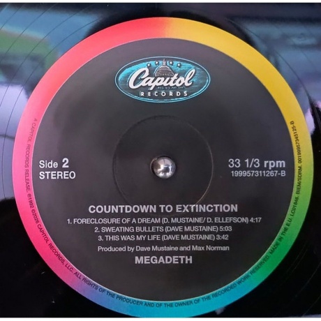 Megadeth - Countdown To Extinction (199957311267) - фото 3