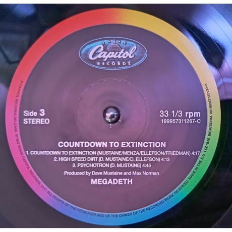 Megadeth - Countdown To Extinction (199957311267) - фото 4