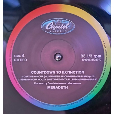 Megadeth - Countdown To Extinction (199957311267) - фото 5