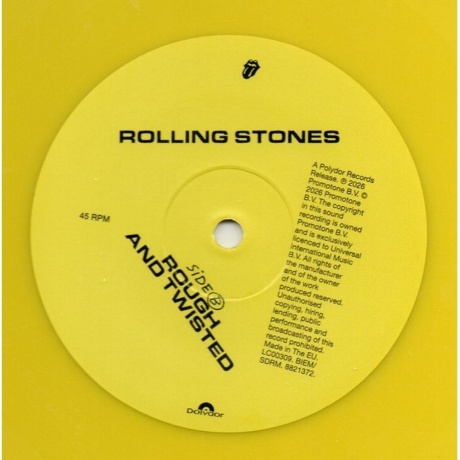 Rolling Stones - In The Stars (45 Rpm) (Yellow) (602488213721) - фото 3