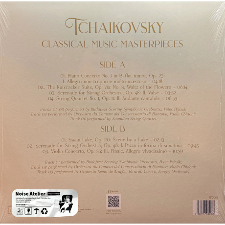 Various Artists - Tschaikowsky Masterpieces (8430717000963) - фото 2