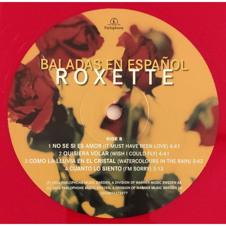 Roxette - Baladas En Espanol (coloured) (5026854375977) - фото 4
