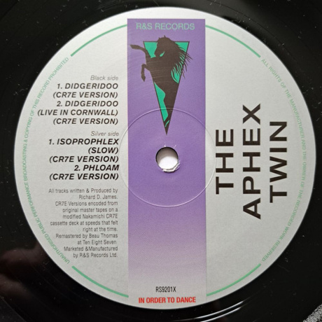 Aphex Twin - Didgeridoo (EP) (5060944577216) - фото 4