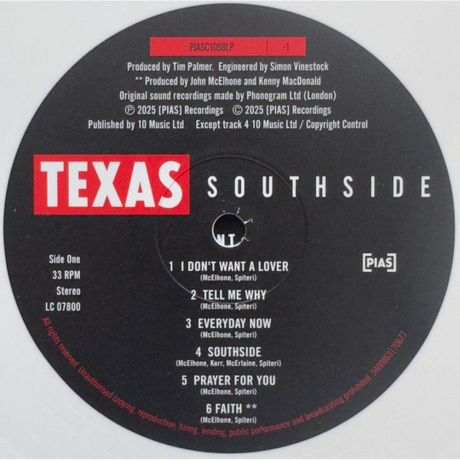 Texas - Southside (5400863170677) - фото 3
