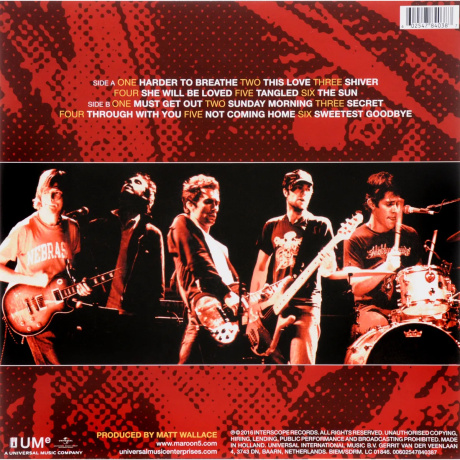 Maroon 5 - Songs About Jane (coloured) (0199957116534) - фото 2