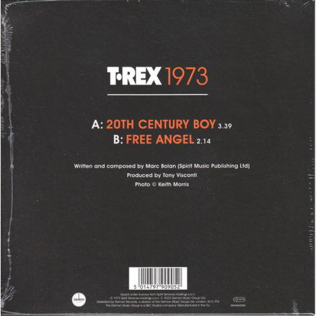 T. Rex - 20th Century Boy (V7) (picture) (5014797909052) - фото 2