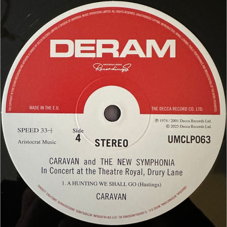 Caravan - Caravan &amp; The New Symphonia (0805520240635) - фото 5