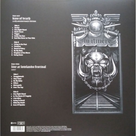 Motorhead - Kiss Of Death - deluxe (4099964244281) - фото 2