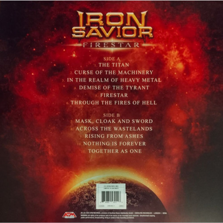 Iron Savior - Firestar (coloured) (0884860530118) - фото 2