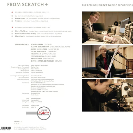 From Scratch - Tribute (Audiophile Edition) (4260428070221) виниловая пластинка - фото 2