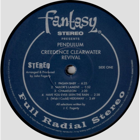 Creedence Clearwater Revival - Pendulum (Half Speed) (0888072048683) виниловая пластинка - фото 3