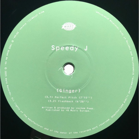 Speedy J. - Ginger (5056614707205) виниловая пластинка - фото 4