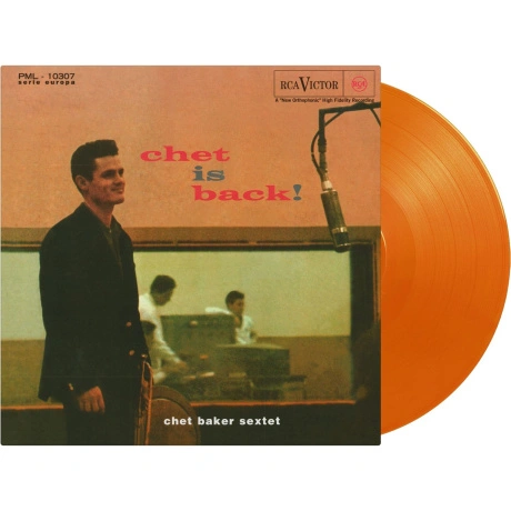 Chet Baker - Chet Is Back! (coloured) (8719262043978) виниловая ...