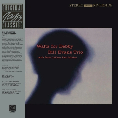 Bill Evans - Waltz For Debby (Analogue, Original Jazz Classics) ...