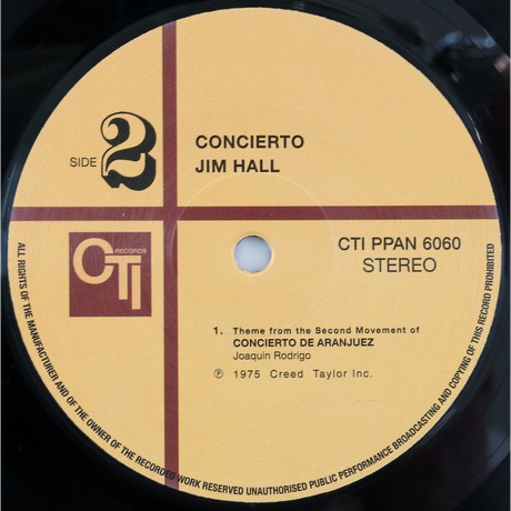 Jim Hall - Concierto (Analogue) (5060149620298) виниловая пластинка - фото 5