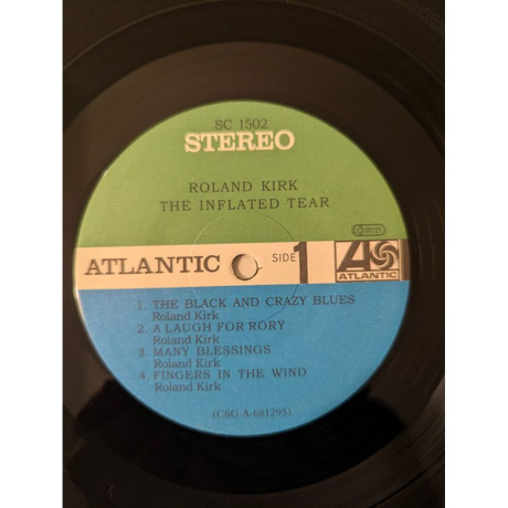 Roland Kirk - The Inflated Tear (Analogue) (4260019716224) виниловая пластинка - фото 2