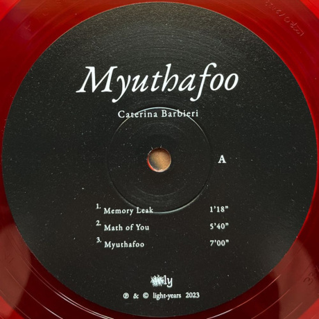 Caterina Barbieri - Myuthafoo (coloured) (4062548064728) виниловая пластинка - фото 3