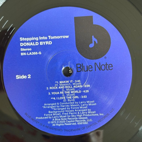 Donald Byrd - Stepping Into Tomorrow (0602465816822) виниловая пластинка - фото 4