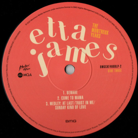 Etta James - The Montreux Years (4050538631173) виниловая пластинка - фото 5