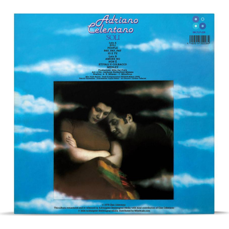 Adriano Celentano - Soli (4409514302284) виниловая пластинка - фото 2