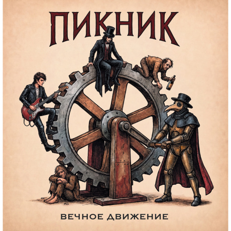 Пикник - Вечное Движение (Gold Vinyl) (4680068807443) виниловая пластинка - фото 2